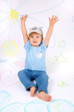Moomin Baby Caps Med Ører Blå