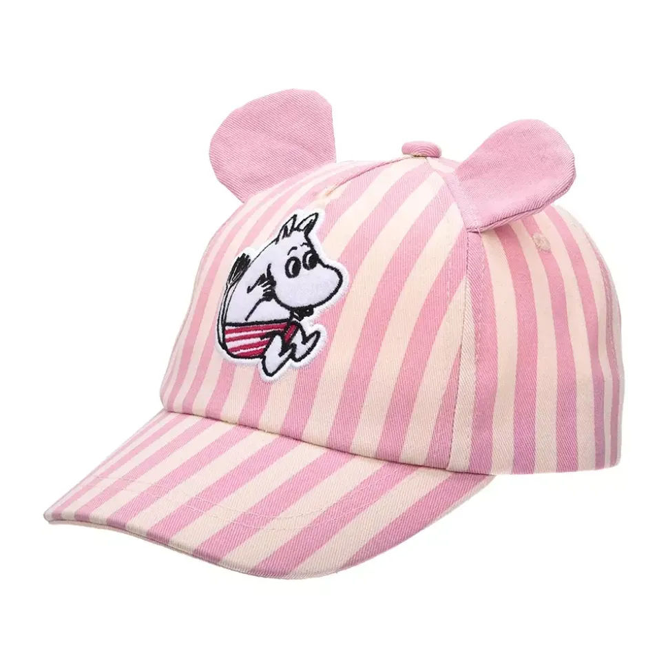 Moomin Baby Caps Med Ører Rosa