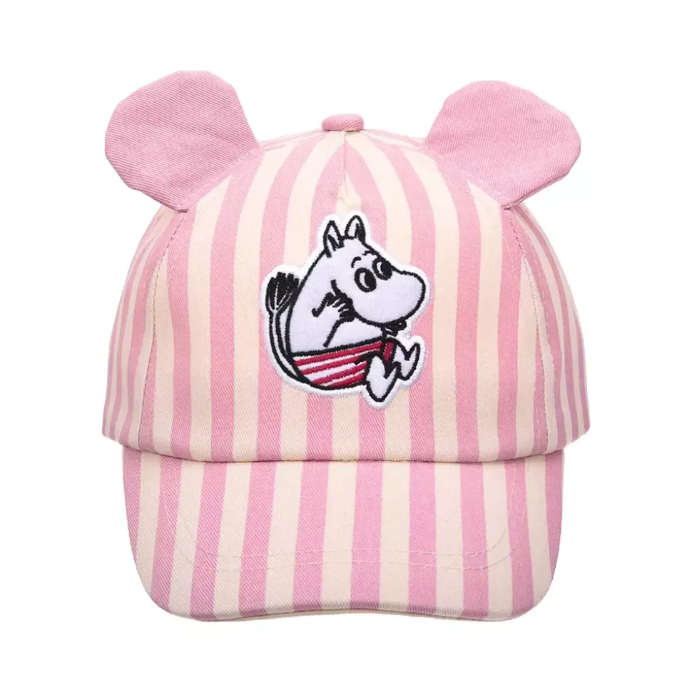 Moomin Baby Caps Med Ører Rosa