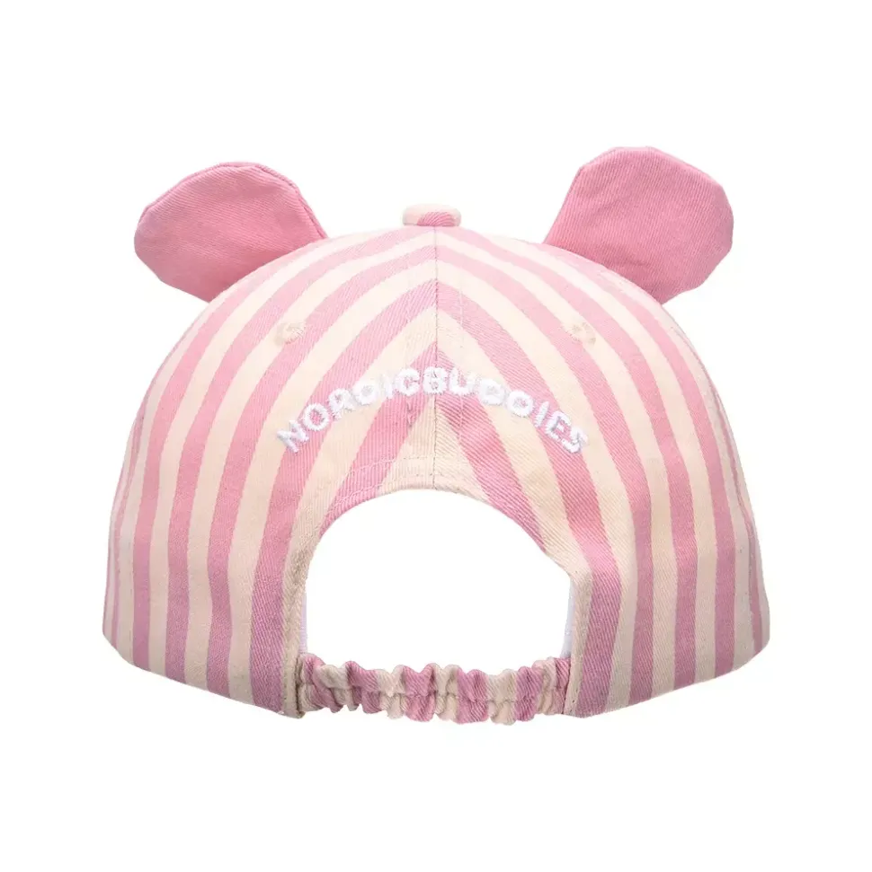Moomin Baby Caps Med Ører Rosa