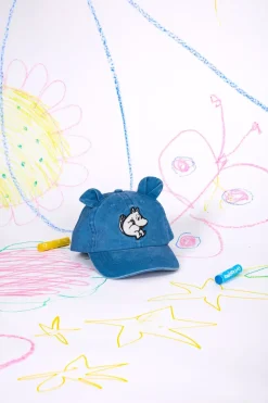 Moomin Barnecaps Med Ører Blå
