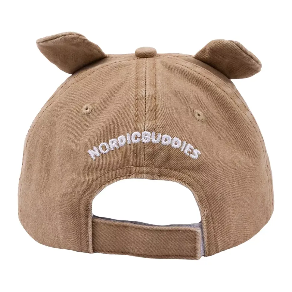 Moomin Barnecaps Med Ører Brun