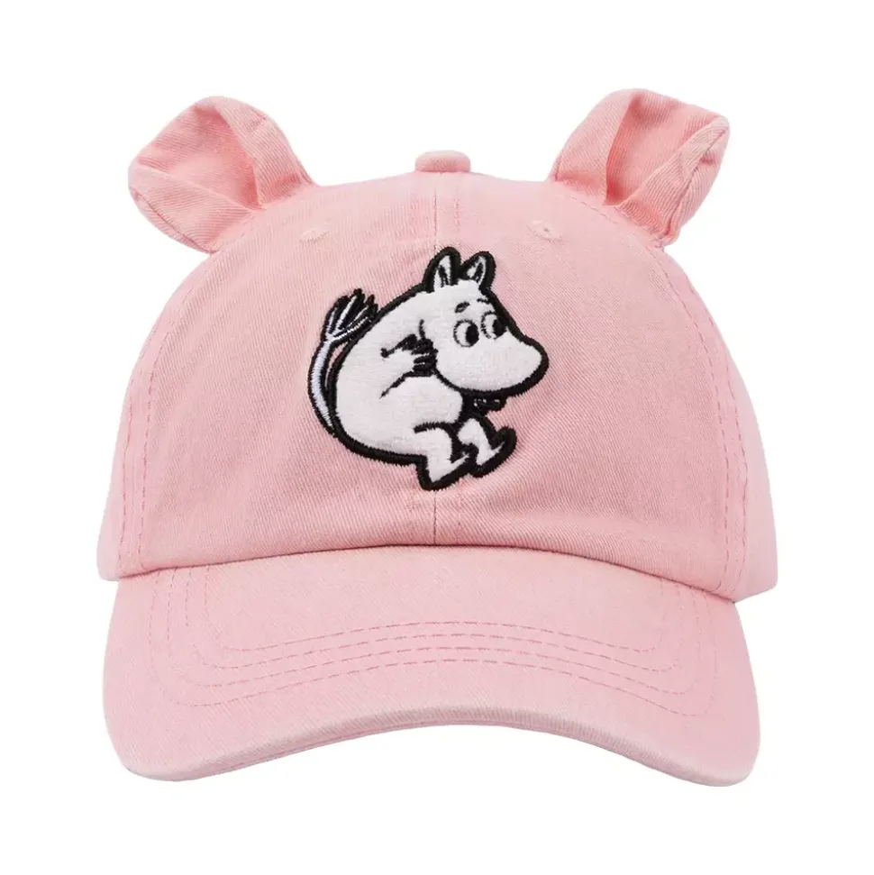 Moomin Barnecaps Med Ører Rosa