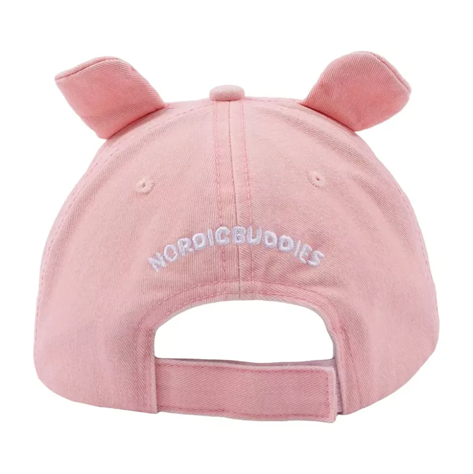 Moomin Barnecaps Med Ører Rosa