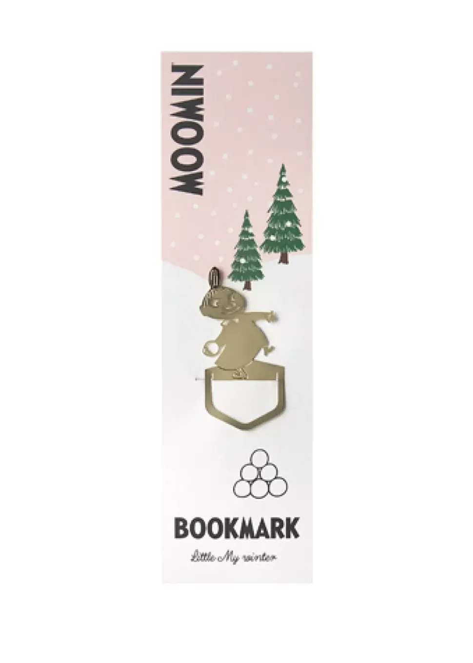 Moomin Bokmerkeklips Lille My Vinter