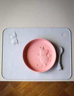 Moomin Dekkebrikke Grå