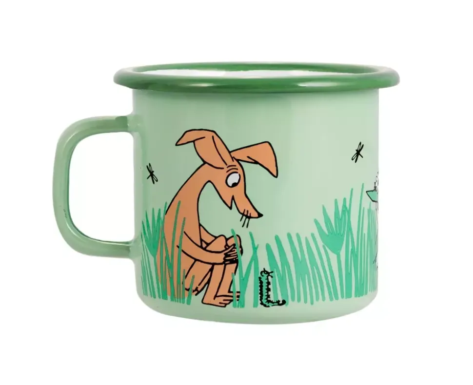 Moomin Emaljekopp - I hagen grønn
