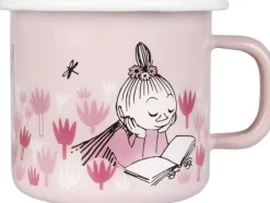 Moomin Emaljekopp - I hagen rosa