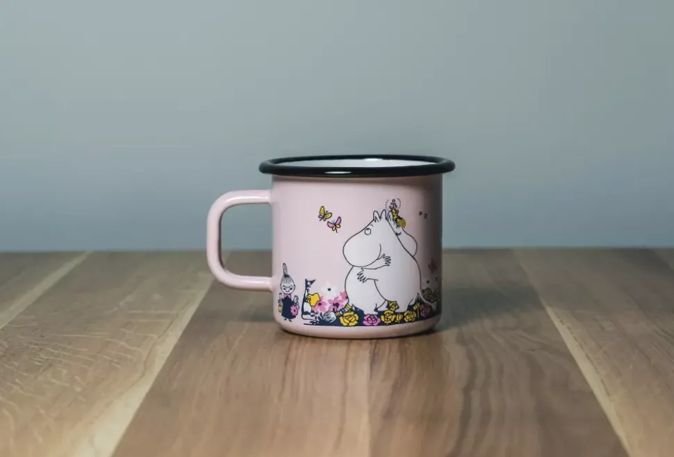 Moomin Emaljekopp - Klem Rosa