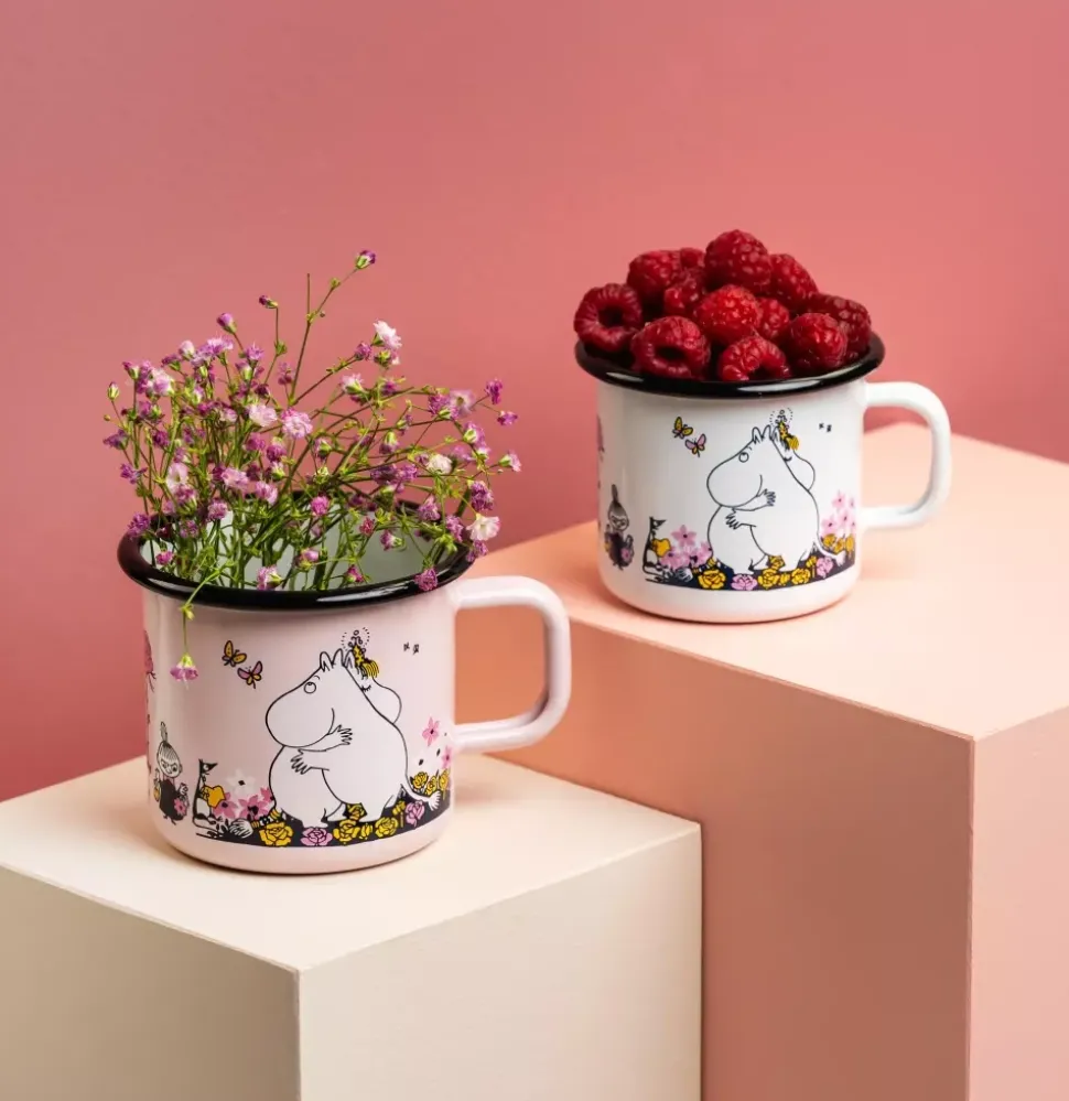 Moomin Emaljekopp - Klem Rosa