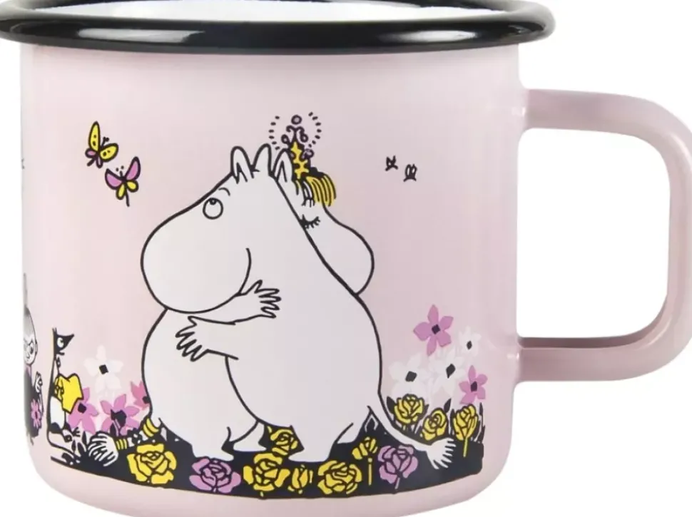 Moomin Emaljekopp - Klem Rosa