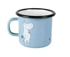 Moomin Emaljekopp - Moomintrollet Lys Blå