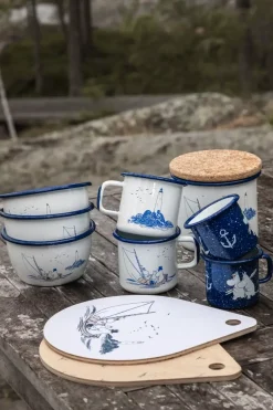 Moomin Emaljekopp - Sjømenn Hvit