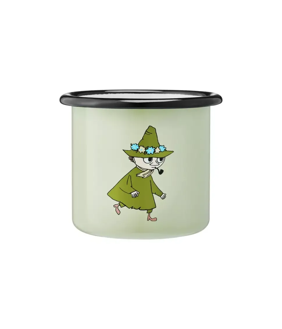 Moomin Emaljekopp - Snusmumrikken Grønn