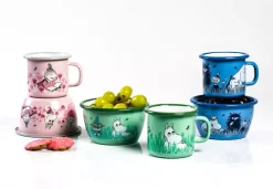 Moomin Emaljeskål - Rosa