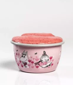 Moomin Emaljeskål - Rosa