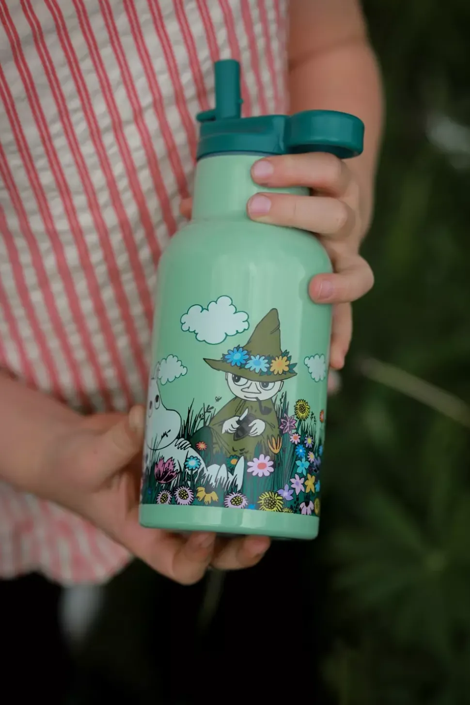 Moomin Eng Vannflaske, Grønn
