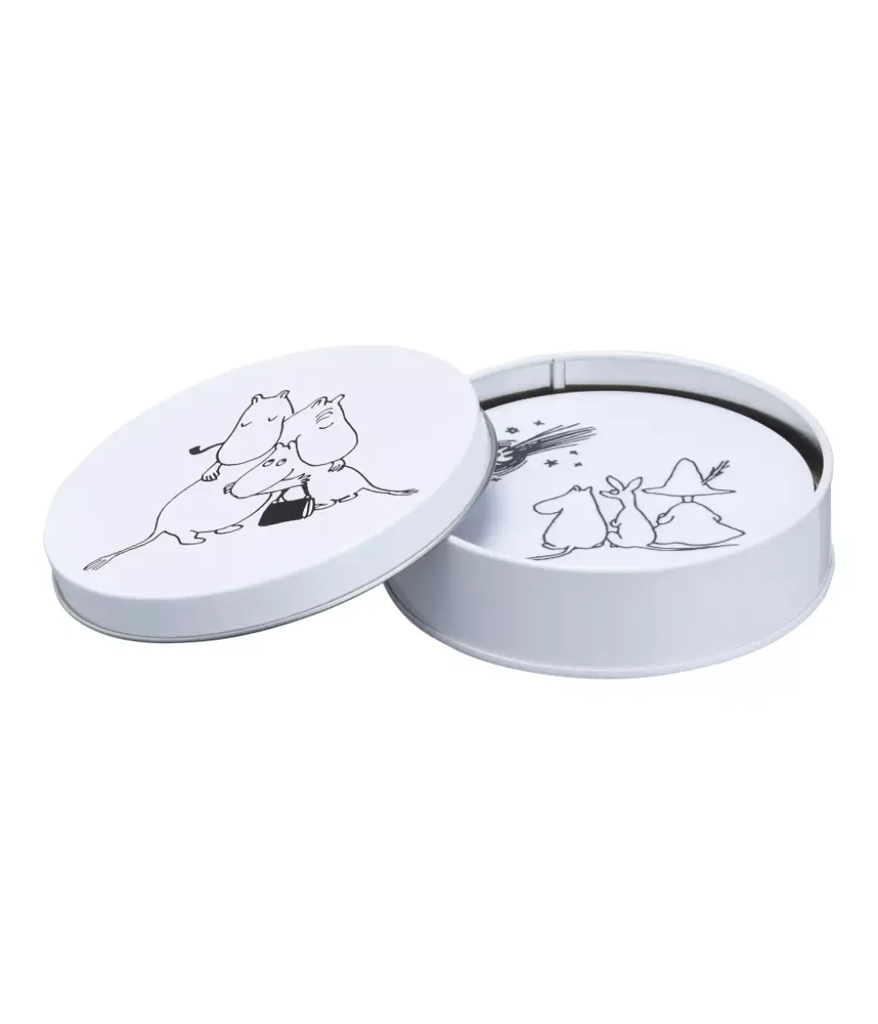 Moomin Glassbrikker - Moomin 80 År S/4