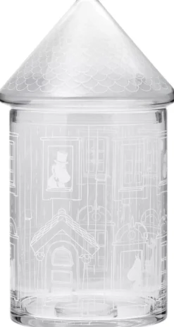 Moomin Glasskrukke Med Lokk - Moominhuset