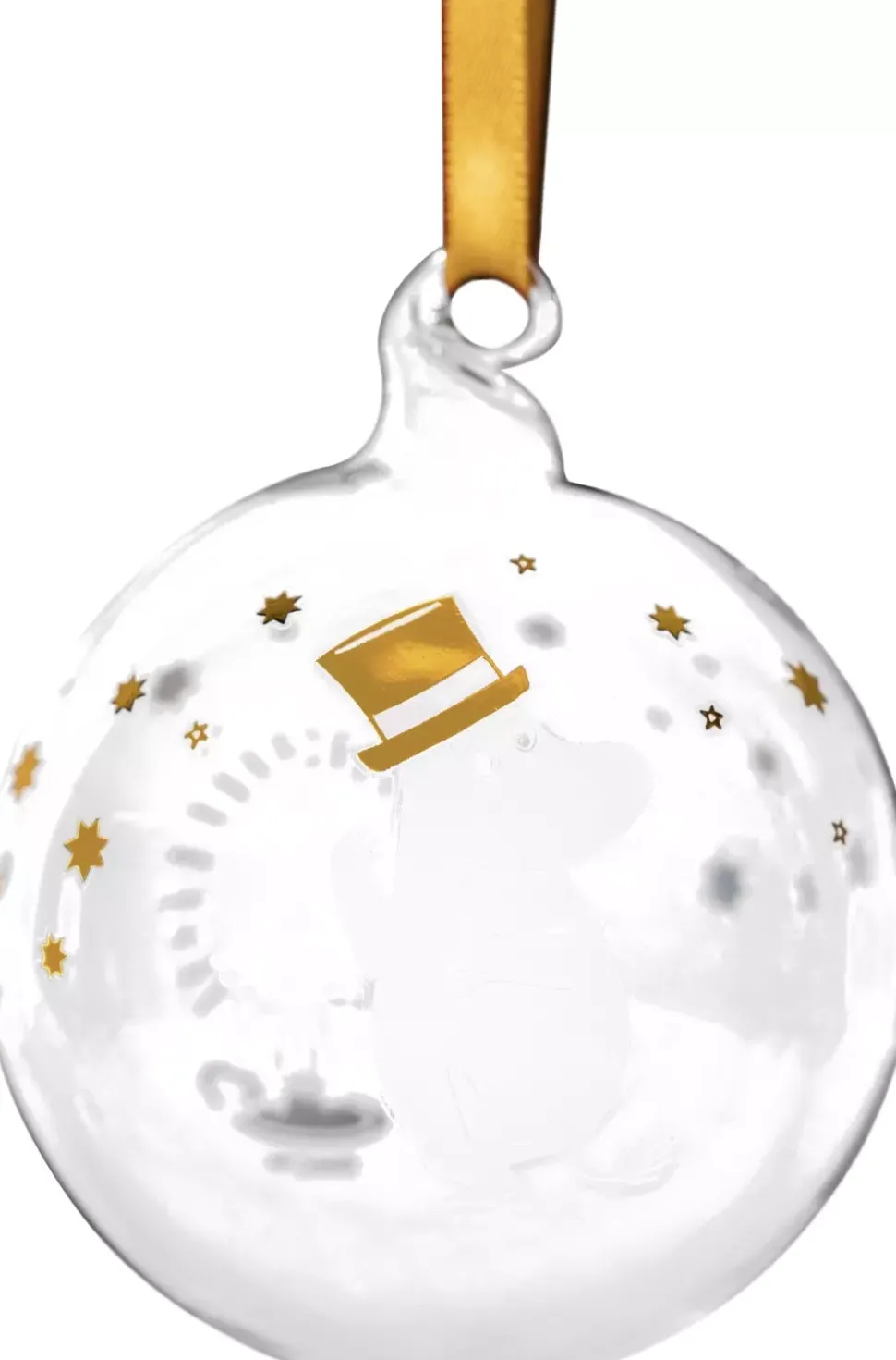 Moomin julekule - Sparkling stars 3pk