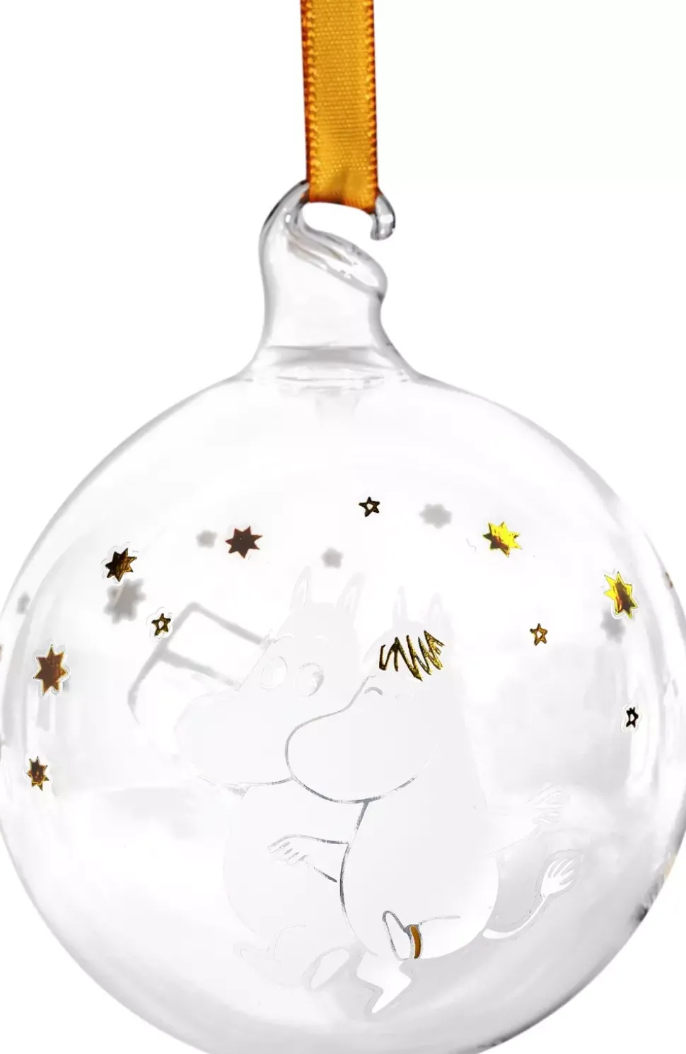 Moomin julekule - Sparkling stars 3pk