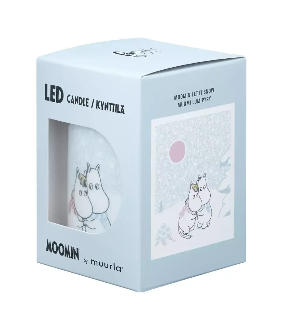 Moomin LED-lys - La Det Snø