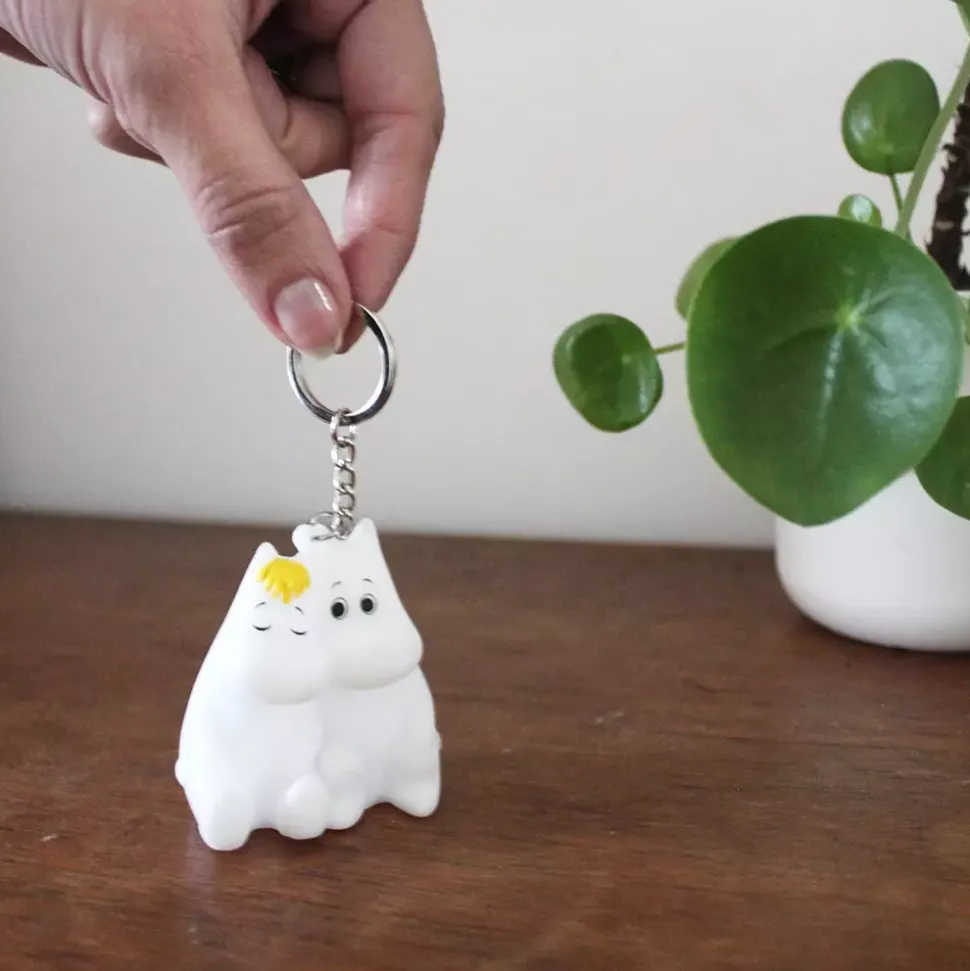 Moomin Light Up Nøkkelring Love