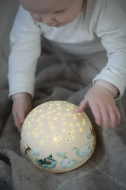Moomin Nattlampe Med Stjernehimmel & Musikk
