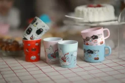 Moomin Picknick, Kopp Med Håndtak, Lys Blå