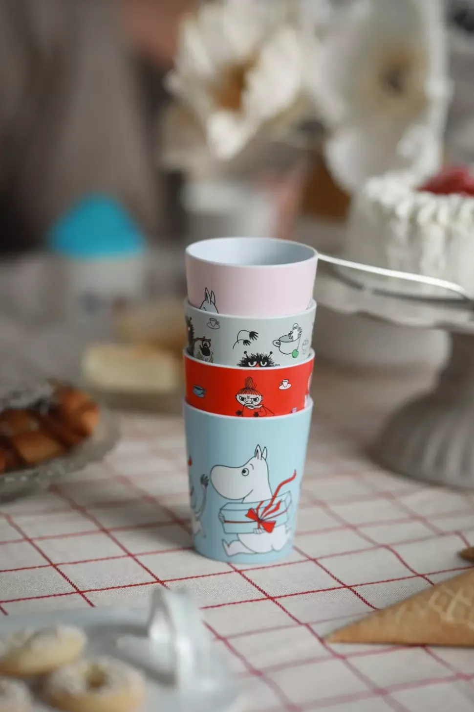 Moomin Picknick, Tumlerkopp, Blå