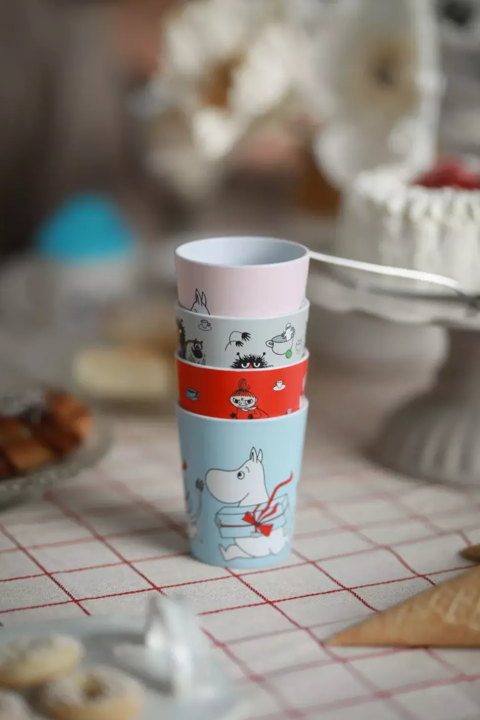 Moomin Picknick, Tumlerkopp, Blå