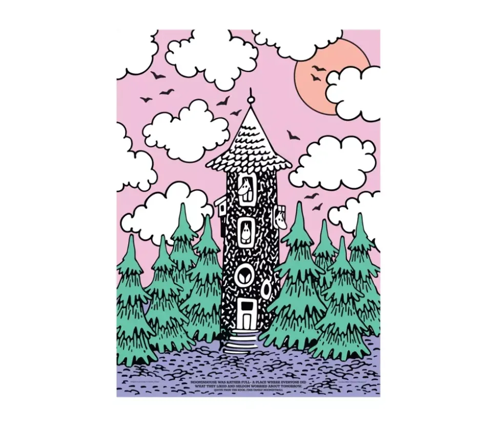 Moomin Poster - House