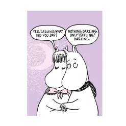 Moomin Poster Love Lilla 30x40