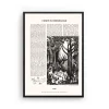 Moomin Poster Novels Beige H70