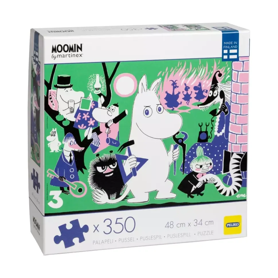 Moomin Puslespill 350 Brikker Tegneserie 3
