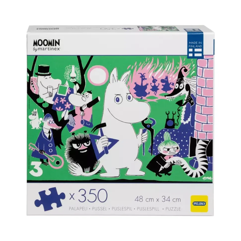 Moomin Puslespill 350 Brikker Tegneserie 3