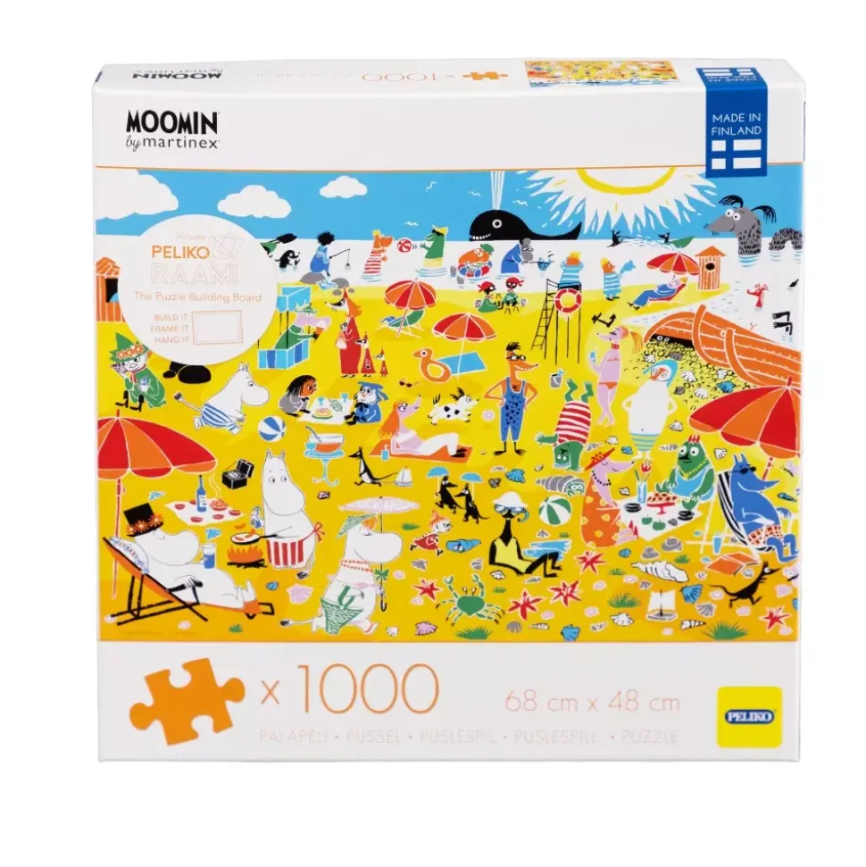 Moomin Puslespill - Stranden 1000 Brikker