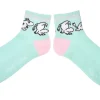 Moomin Retro Ankelsokker 36-42 Moomin Turkis