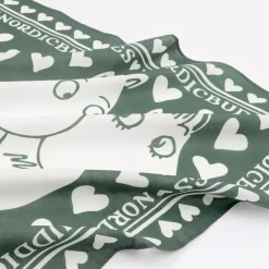 Moomin Skjerf Moomintroll Og Snorkfrøken Grønn