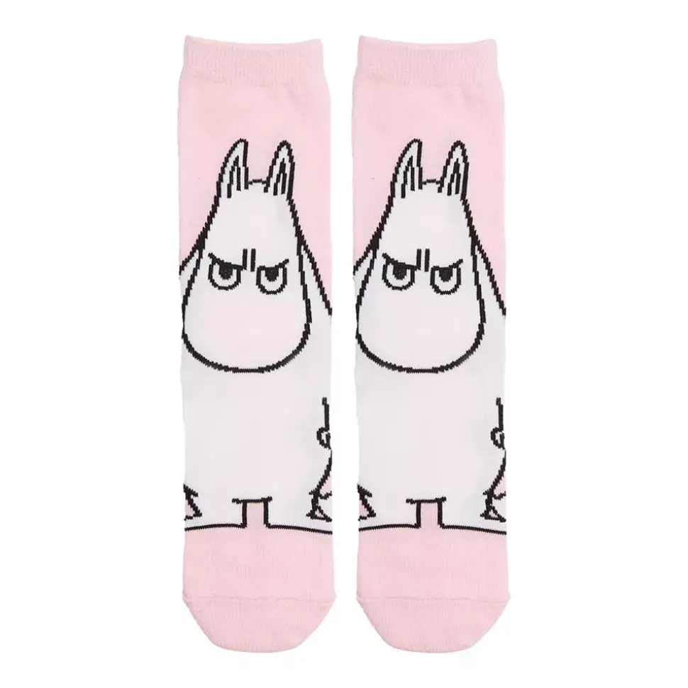 Moomin Sokker 36-42 Damer Klassisk Moomin Rosa