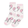 Moomin Sokker 36-42 Damer Klassisk Kjærlighet Hvit Og Rosa