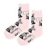 Moomin Sokker 36-42 Damer Klassisk Lille My Kjærlighet Rosa