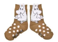 Moomin Sokker 25-27 Fluffy Baby Brun