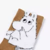 Moomin Sokker 22-24 Fluffy Baby Brun