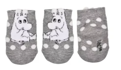 Moomin Sokker 22-24 Fluffy Baby Grå