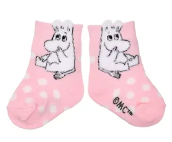 Moomin Sokker 25-27 Fluffy Baby Rosa