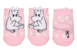 Moomin Sokker 28-31 Fluffy Barn Rosa