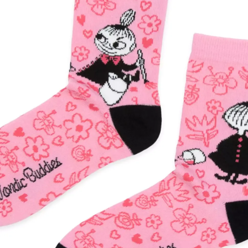 Moomin Sokker 36-42 Lille My Rosa