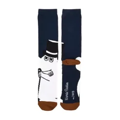 Moomin Sokker 40-45 Menn Klassisk Moominpappa Navy