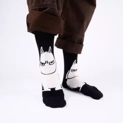 Moomin Sokker 40-45 Menn Klassisk Moomin Svart